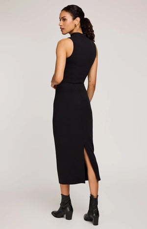 Catalina Midi Skirt-Gentle Fawn