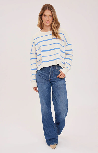 Echo Stripe Knit- Gentle Fawn
