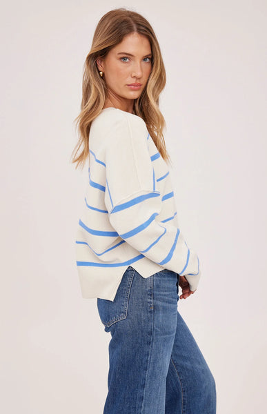 Echo Stripe Knit- Gentle Fawn