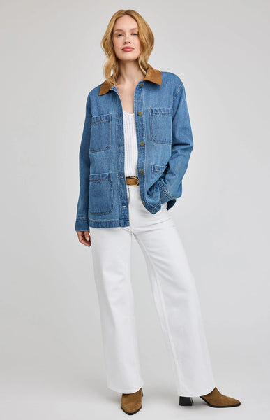 Flynn Jacket-Gentle Fawn - Uforia Muse 