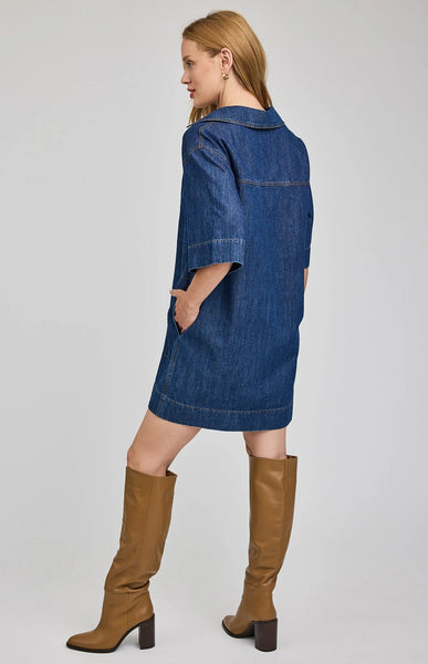 Evelina Mini Dress-Gentle Fawn - Uforia Muse 