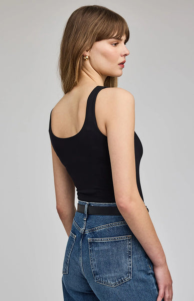 Blanche Tank-Black-Gentle Fawn - Uforia Muse 