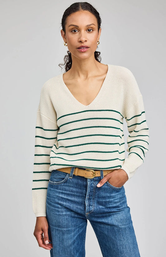 Tucker Knit-Stripe- Gentle Fawn - Uforia Muse 