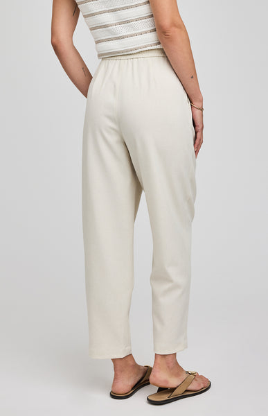 Francesca Wide Leg Pant- Gentle Fawn - Uforia Muse 