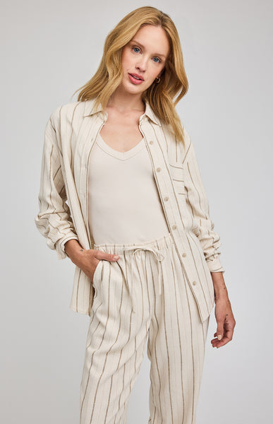 Portia Shirt- Gentle Fawn - Uforia Muse 