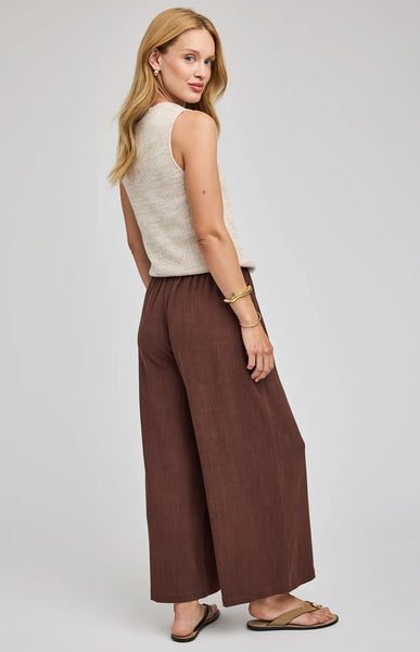 Arlo Linen Pant- Gentle Fawn - Uforia Muse 
