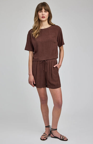 Juno Short- Espresso-Gentle Fawn