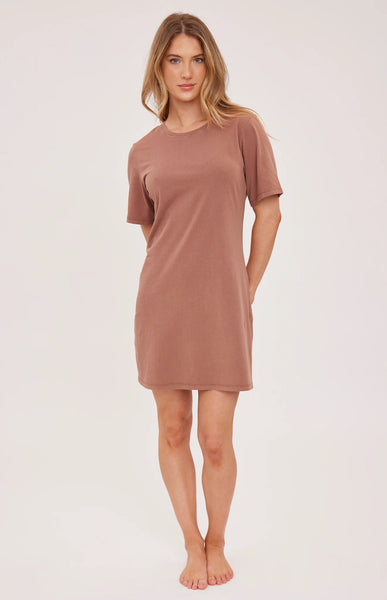 Cindy Dress- Cappucino- Gentle Fawn - Uforia Muse 