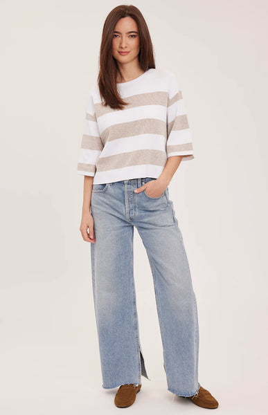 Amina Knit Top-Gentle Fawn