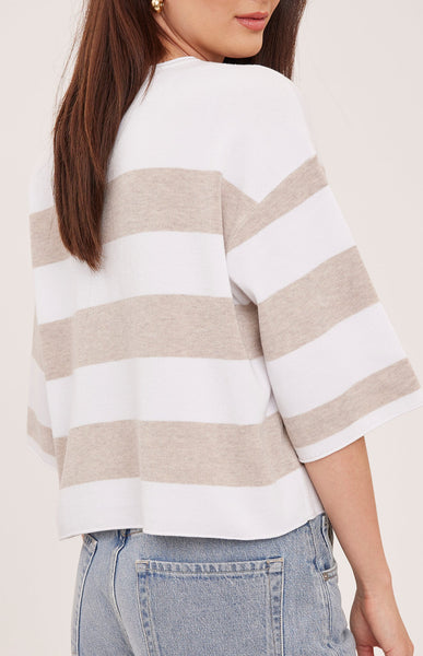 Amina Knit Top-Gentle Fawn