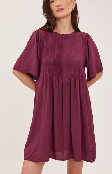 Heidi Mini Dress- Gentle Fawn
