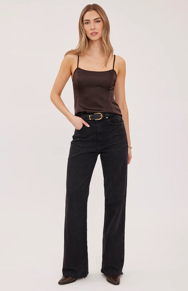Aria Satin Tank- Gentle Fawn - Uforia Muse 