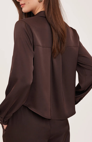 Leighton Blouse- Gentle Fawn - Uforia Muse 