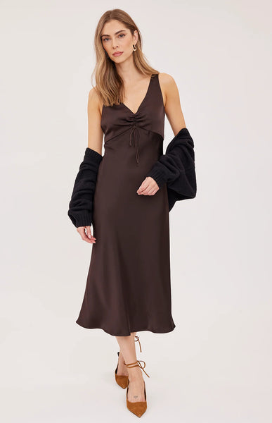Antonia Dress- Gentle Fawn - Uforia Muse 