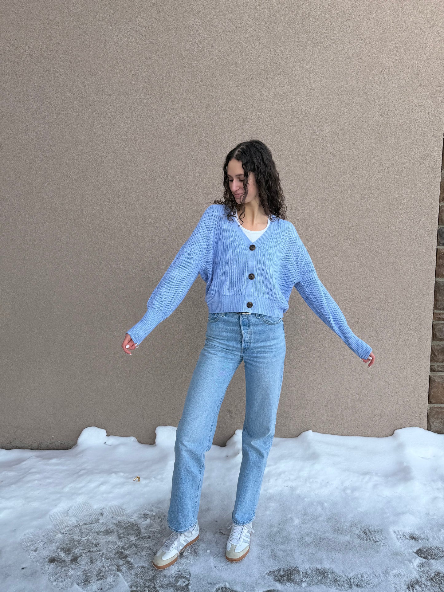 Lea Cardigan-Brenna Blue