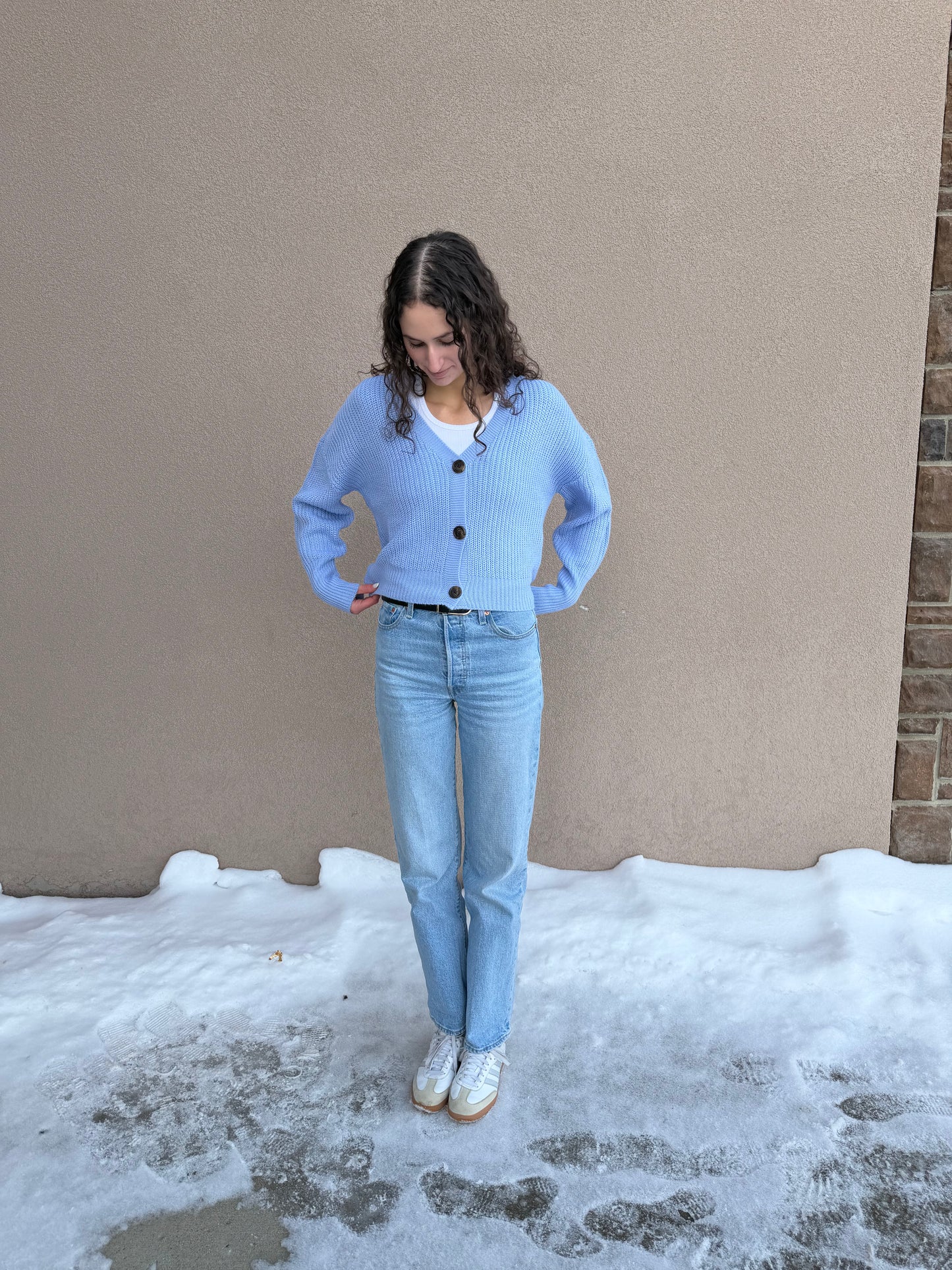 Lea Cardigan-Brenna Blue