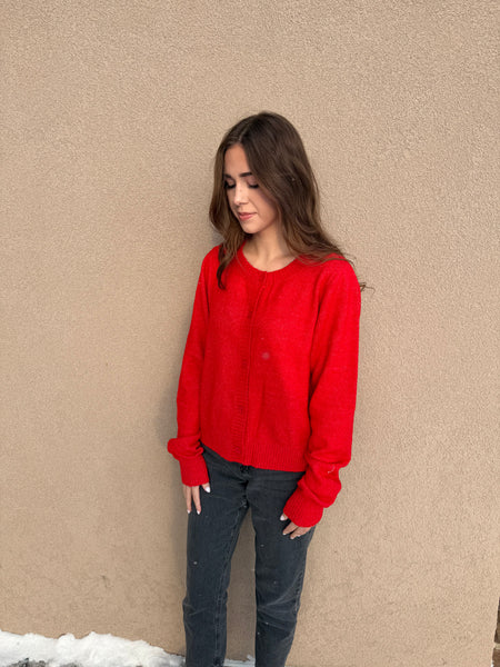 Scarlett Button Cardigan - Uforia Muse 