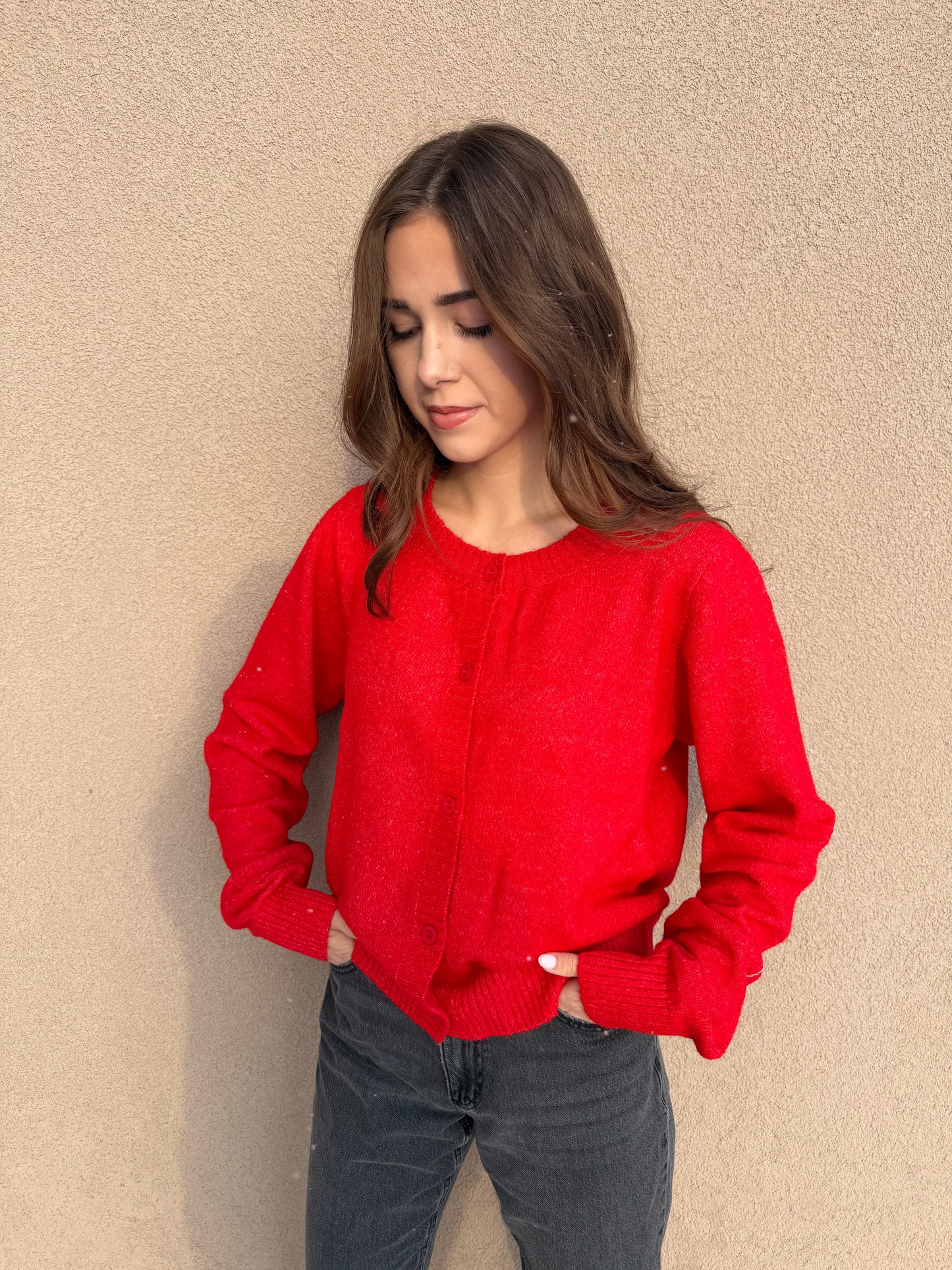 Scarlett Button Cardigan