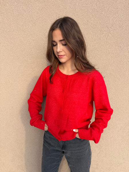 Scarlett Button Cardigan - Uforia Muse 