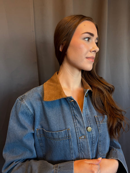 Flynn Jacket-Gentle Fawn - Uforia Muse 