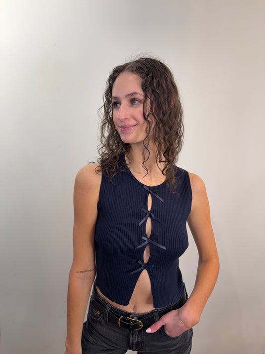 Little Bow Sleeveless - Uforia Muse 