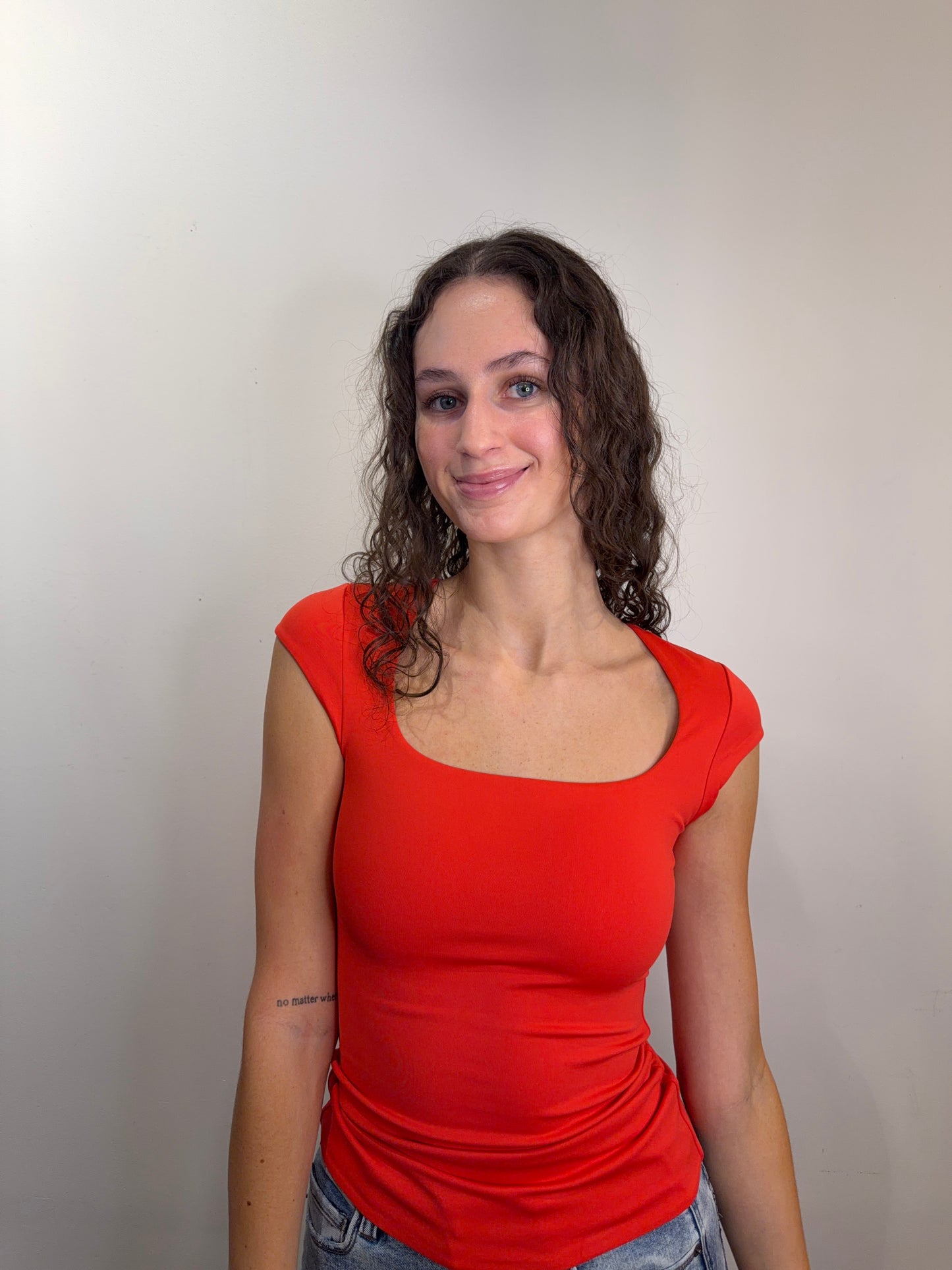 Tiara Cap Sleeve-Cherry-Second Skin-RD Style