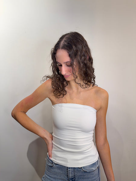 Badia Bandea Top-White-Second Skin-RD Style - Uforia Muse 