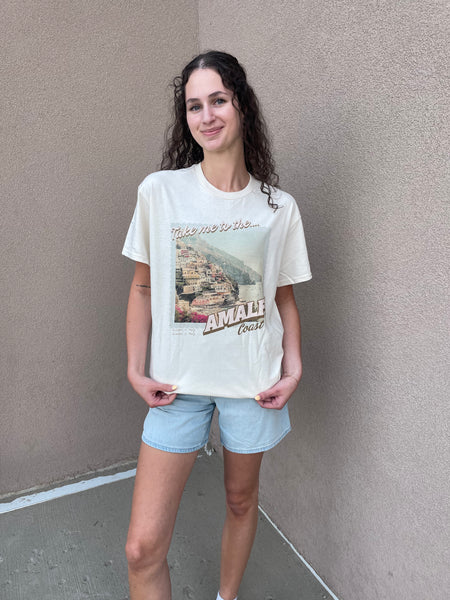 Amalfi Coast Tee - Uforia Muse 