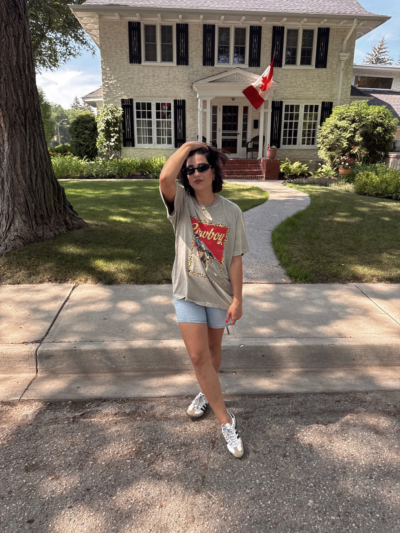 Nashville Cowboy Tee- Shop Teach