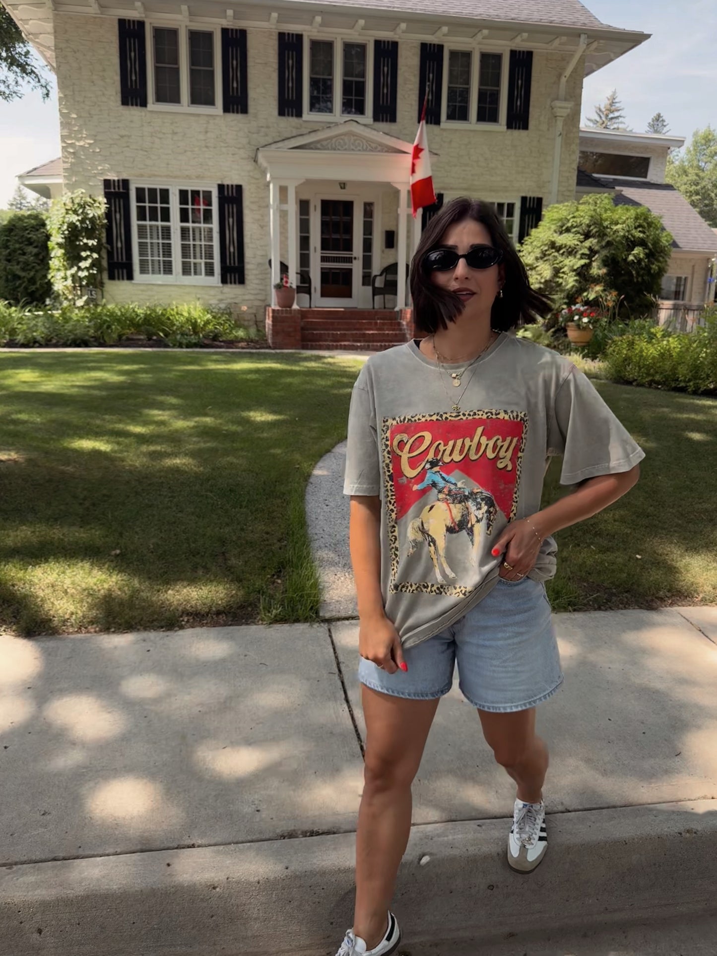 Nashville Cowboy Tee- Shop Teach