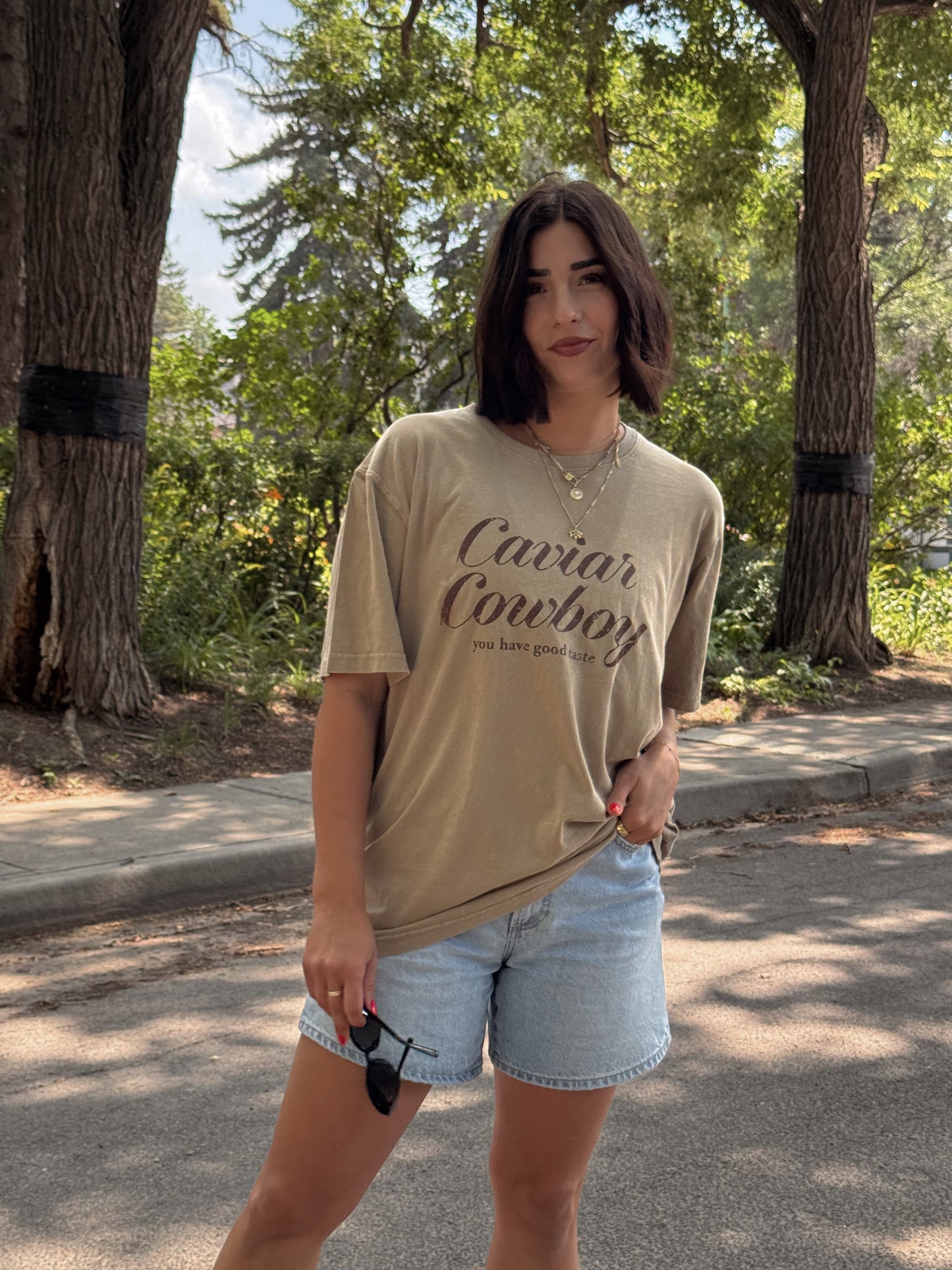 Cowboy Caviar Tee- Shop Teach