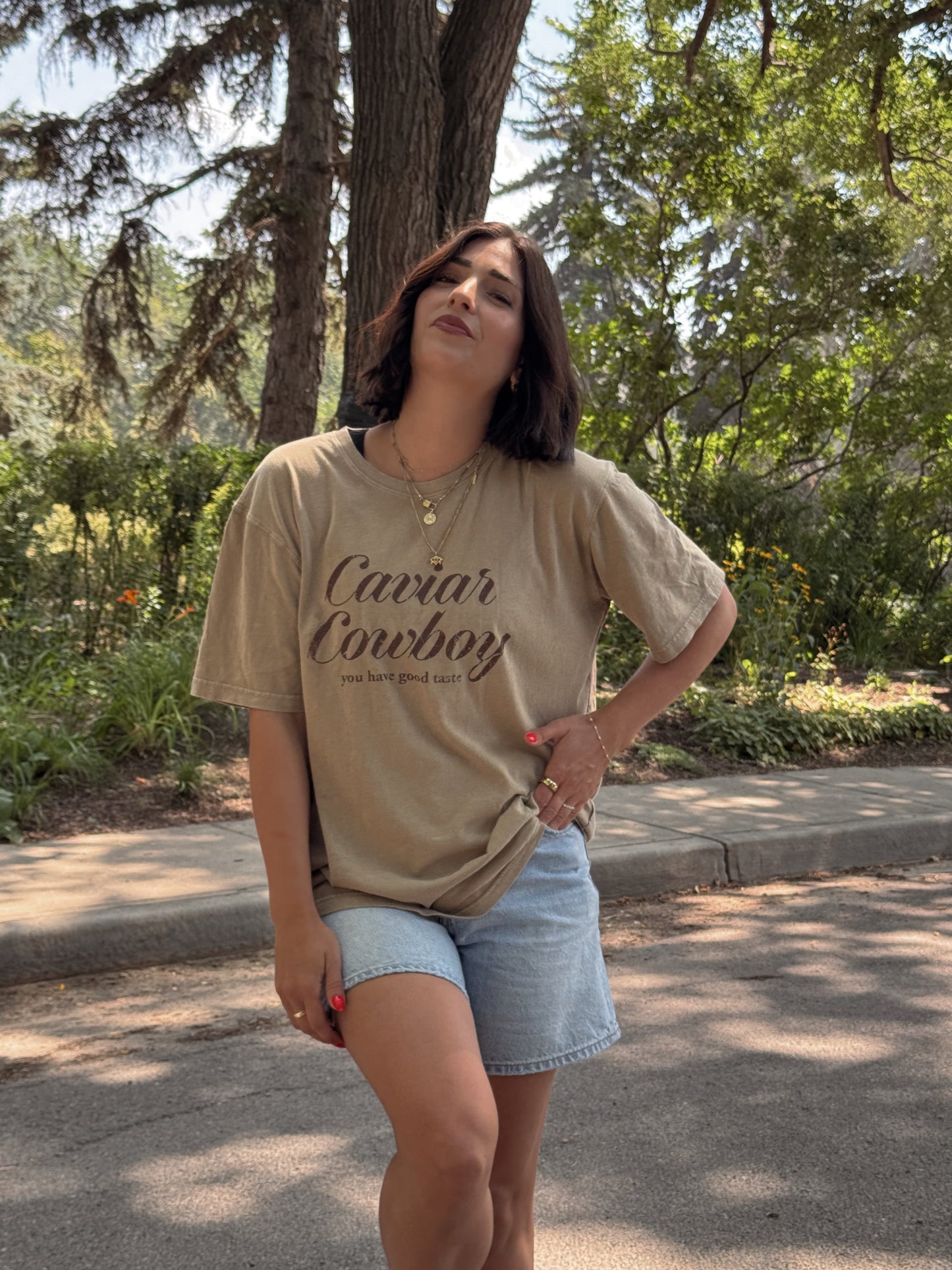 Cowboy Caviar Tee- Shop Teach
