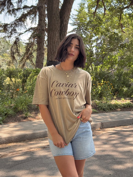 Cowboy Caviar Tee- Shop Teach
