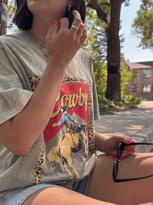 Nashville Cowboy Tee- Shop Teach
