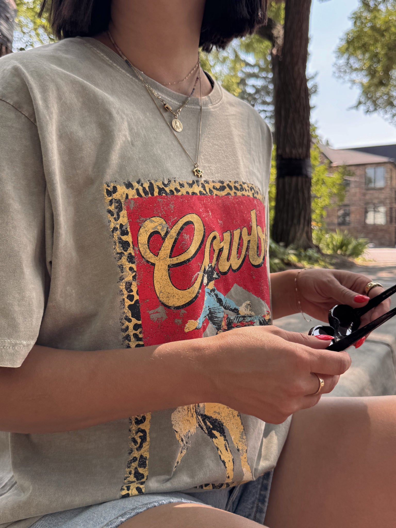 Nashville Cowboy Tee- Shop Teach