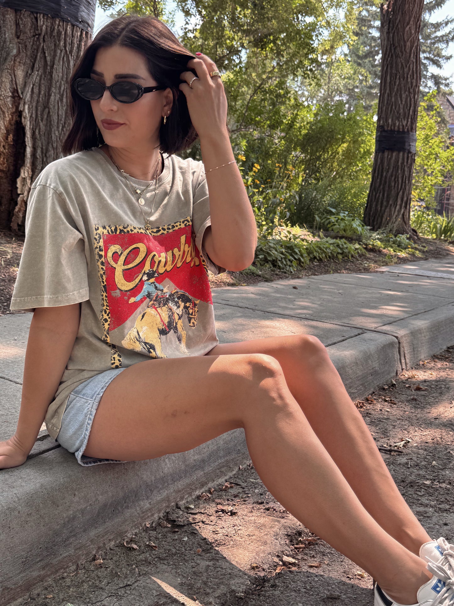 Nashville Cowboy Tee- Shop Teach