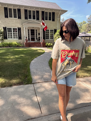 Nashville Cowboy Tee- Shop Teach