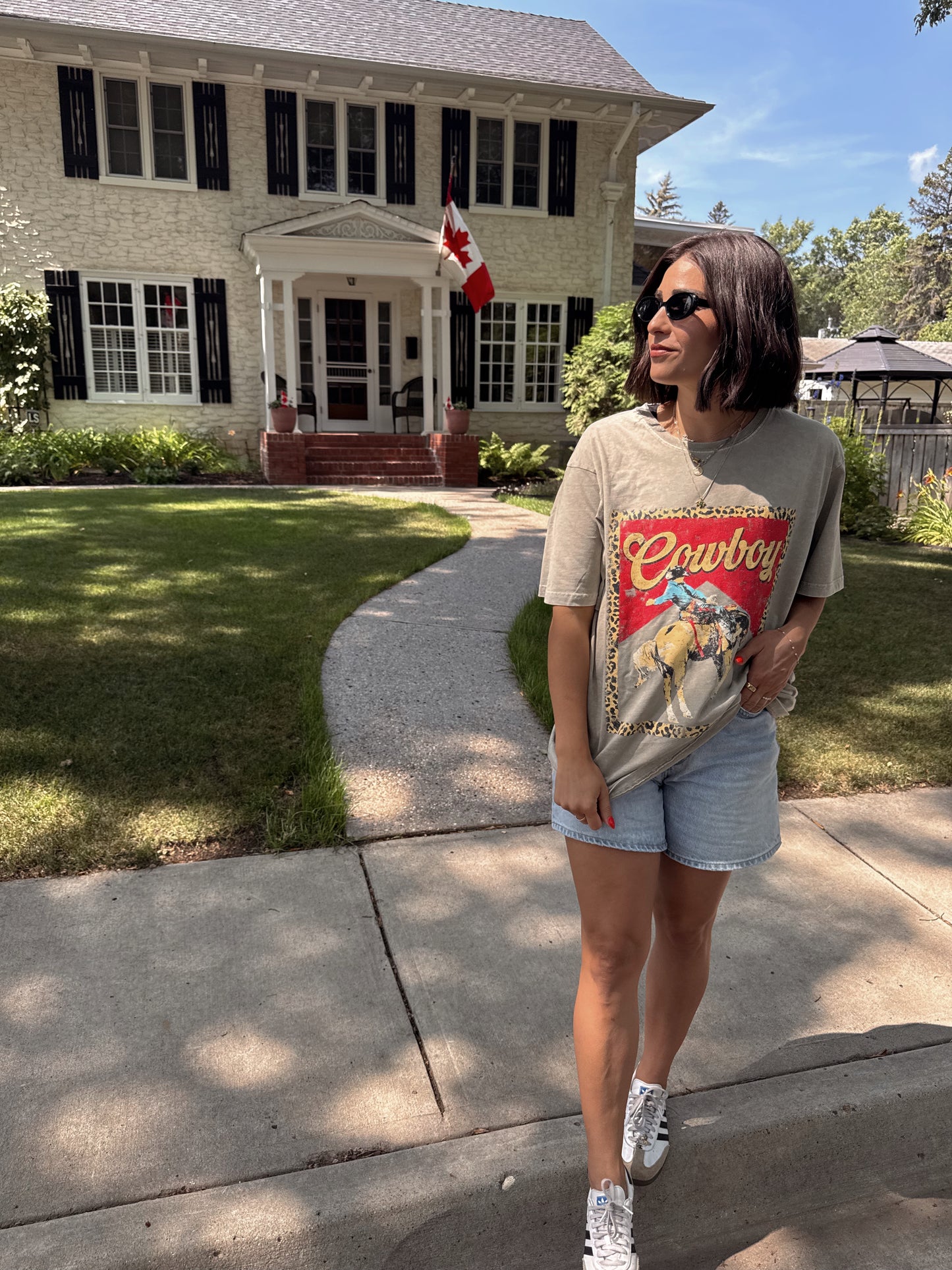 Nashville Cowboy Tee- Shop Teach