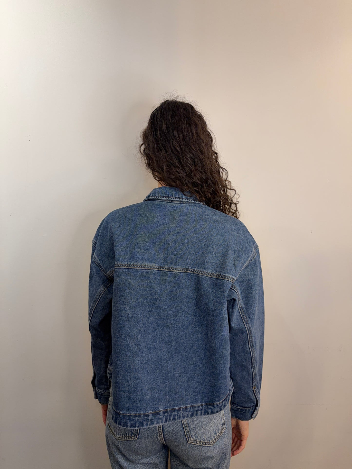 Jamie Denim Shacket-Vero Moda