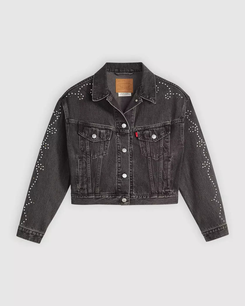 Shrunken 90s Bejeweled Trucker- Levi's