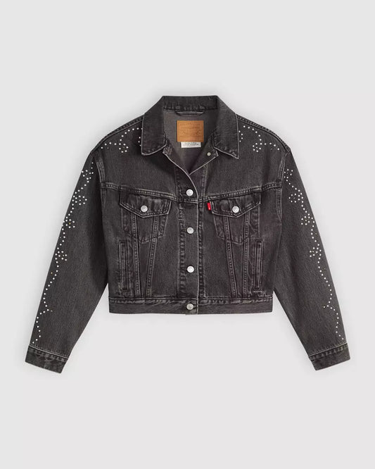 Shrunken 90s Bejeweled Trucker- Levi's
