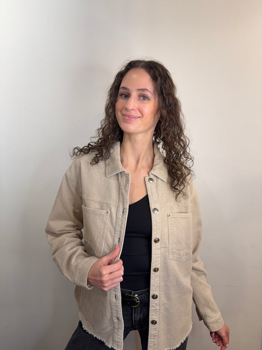 Maiko Cord Shacket- Only - Uforia Muse 