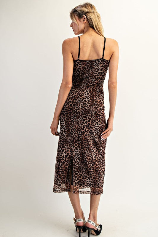 Leopard Party Dress