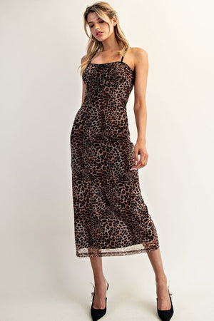 Leopard Party Dress