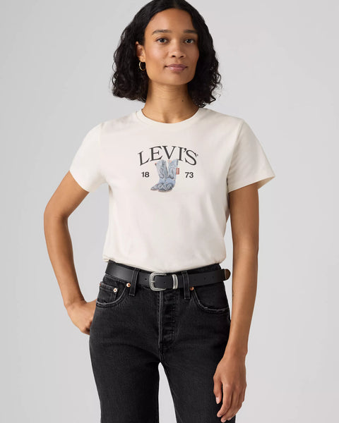 Perfect T-Shirt-Denim Boots- Levi's