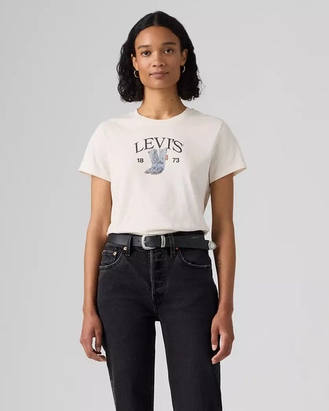 Perfect T-Shirt-Denim Boots- Levi's