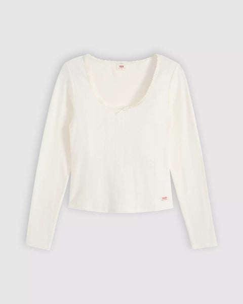 Dry Goods Pointelle Top-Levis