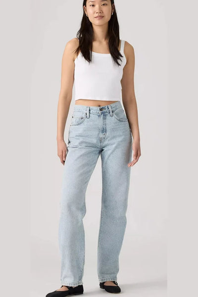Easy Dad Jean-Fan Flare- Levis