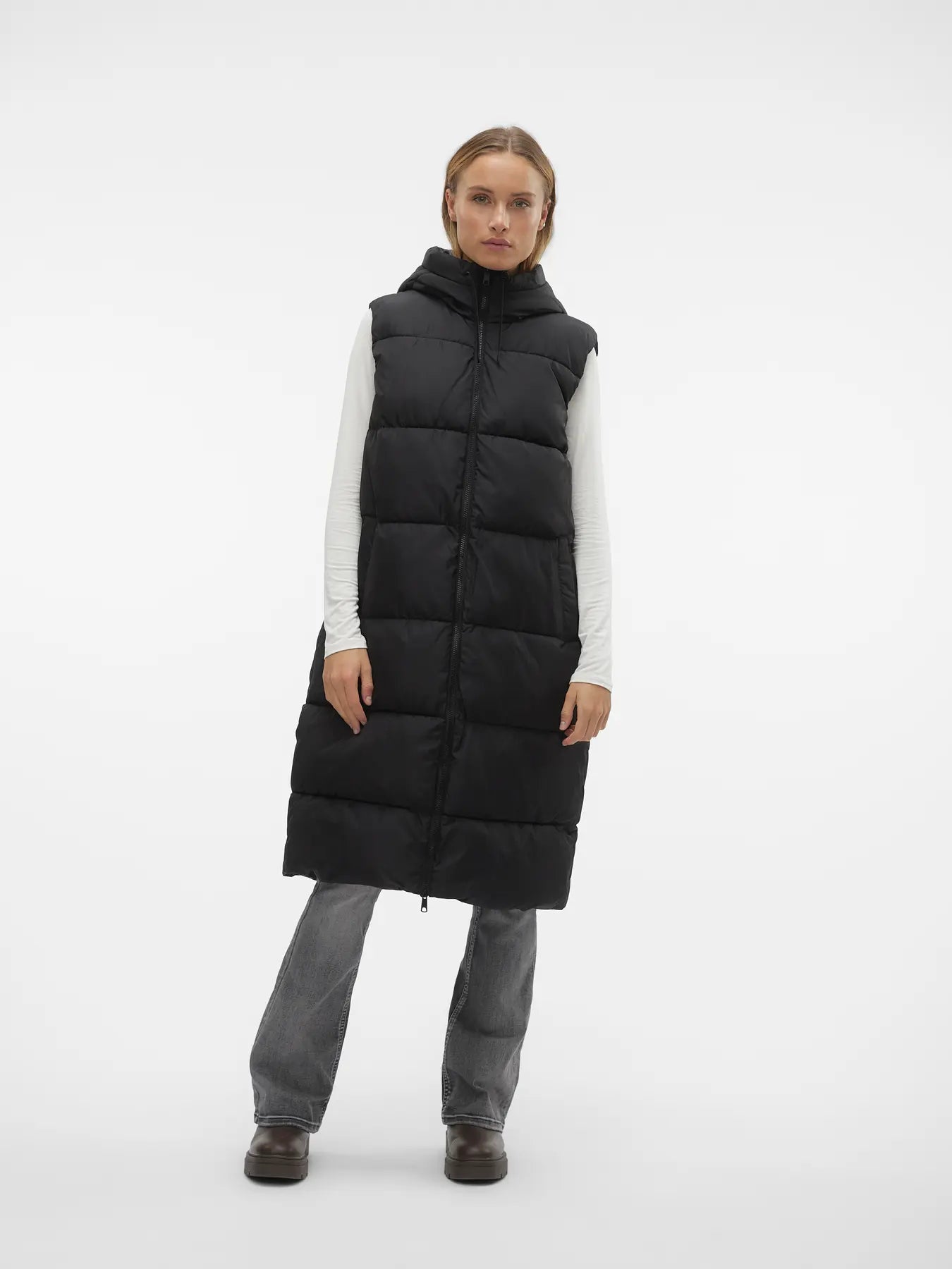 Liganne Puff Vest-Vero Moda