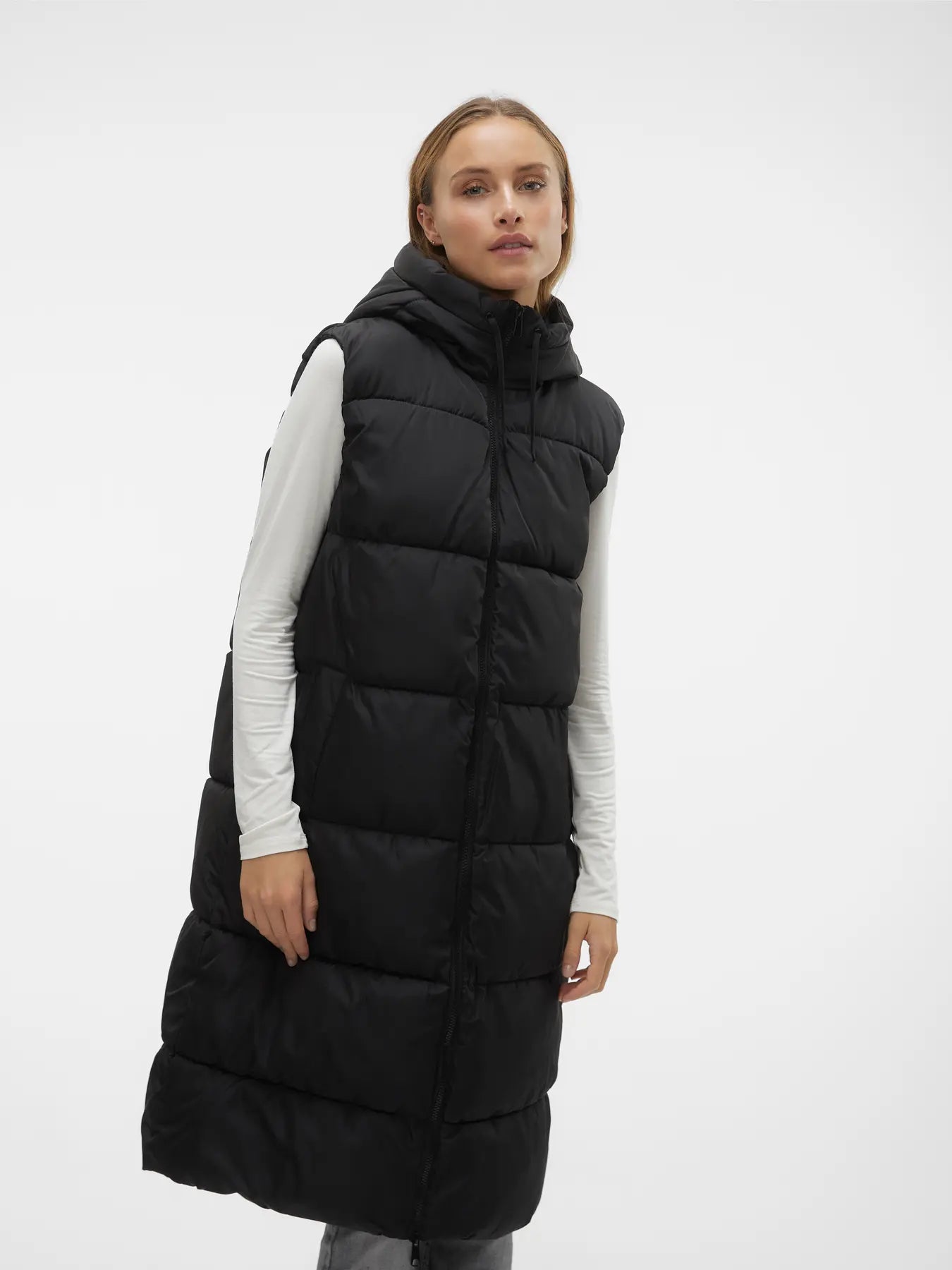 Liganne Puff Vest-Vero Moda